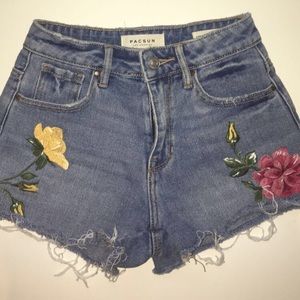 pacsun high rise shorts🔆